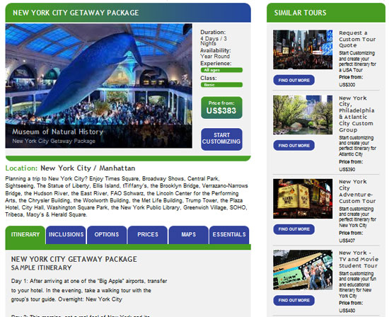 New York City Getaway Package for Groups