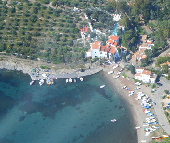 Travel Photo Aerial View Of Salvador Dali House In Port Lligat Rich Whitaker Digital Marketing Travel